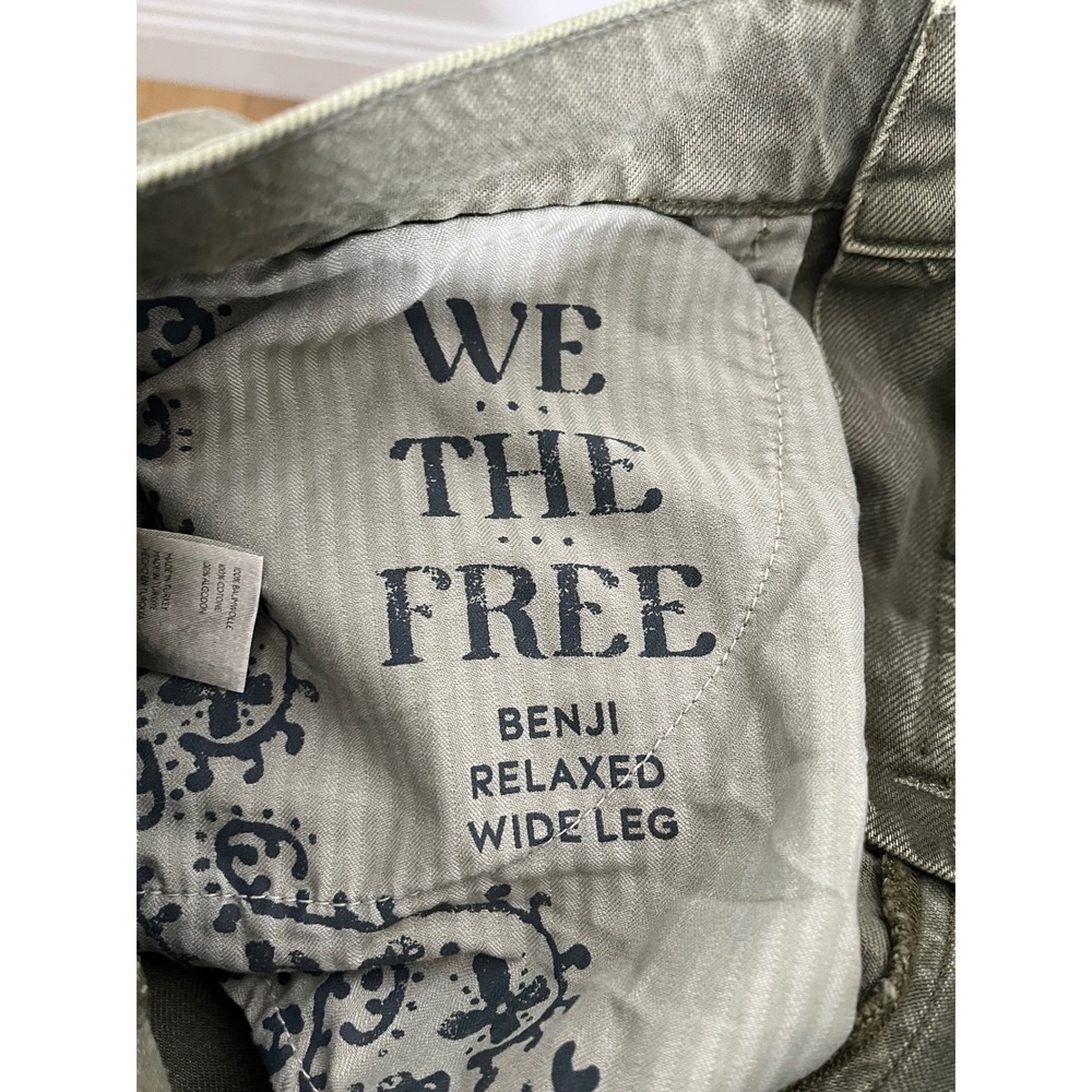 WE THE FREE x FREE PEOPLE Benji Relaxed Wide Leg Pant NWOT - Picture 13 of 15